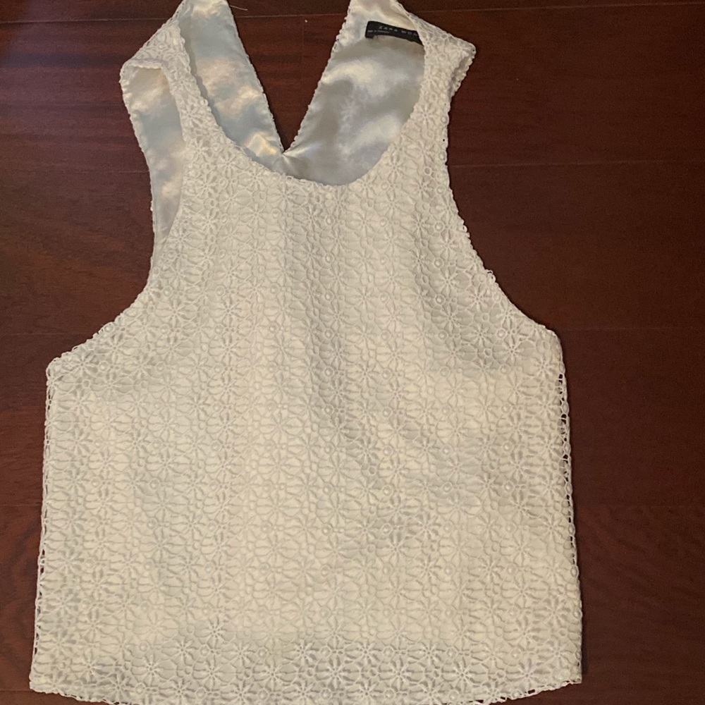 Zara flower top